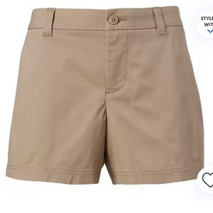 Magellan Outdoors Happy Camper Shorty shorts, Size 4.